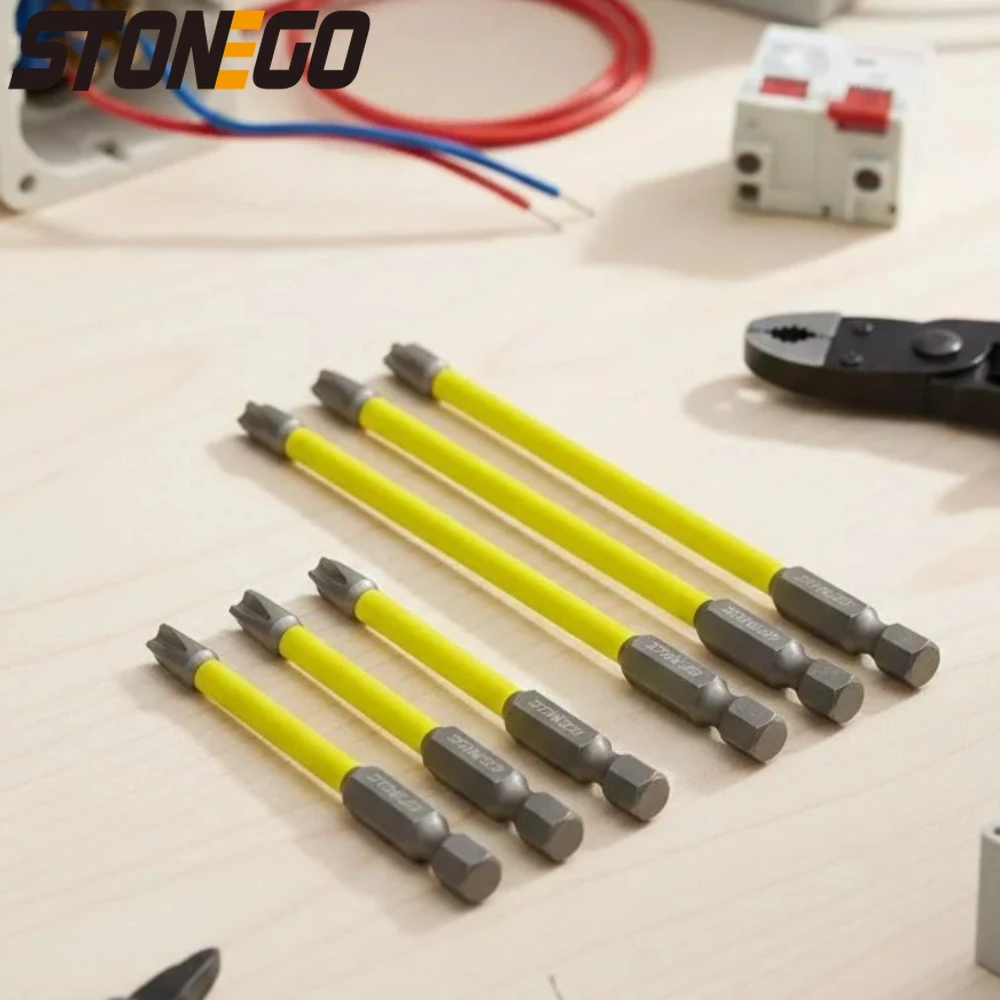 

Strong Magnetic Anti-Slip Screwdriver with 11 Slot Socket Electrician Tool for Switch Panel Disassembly