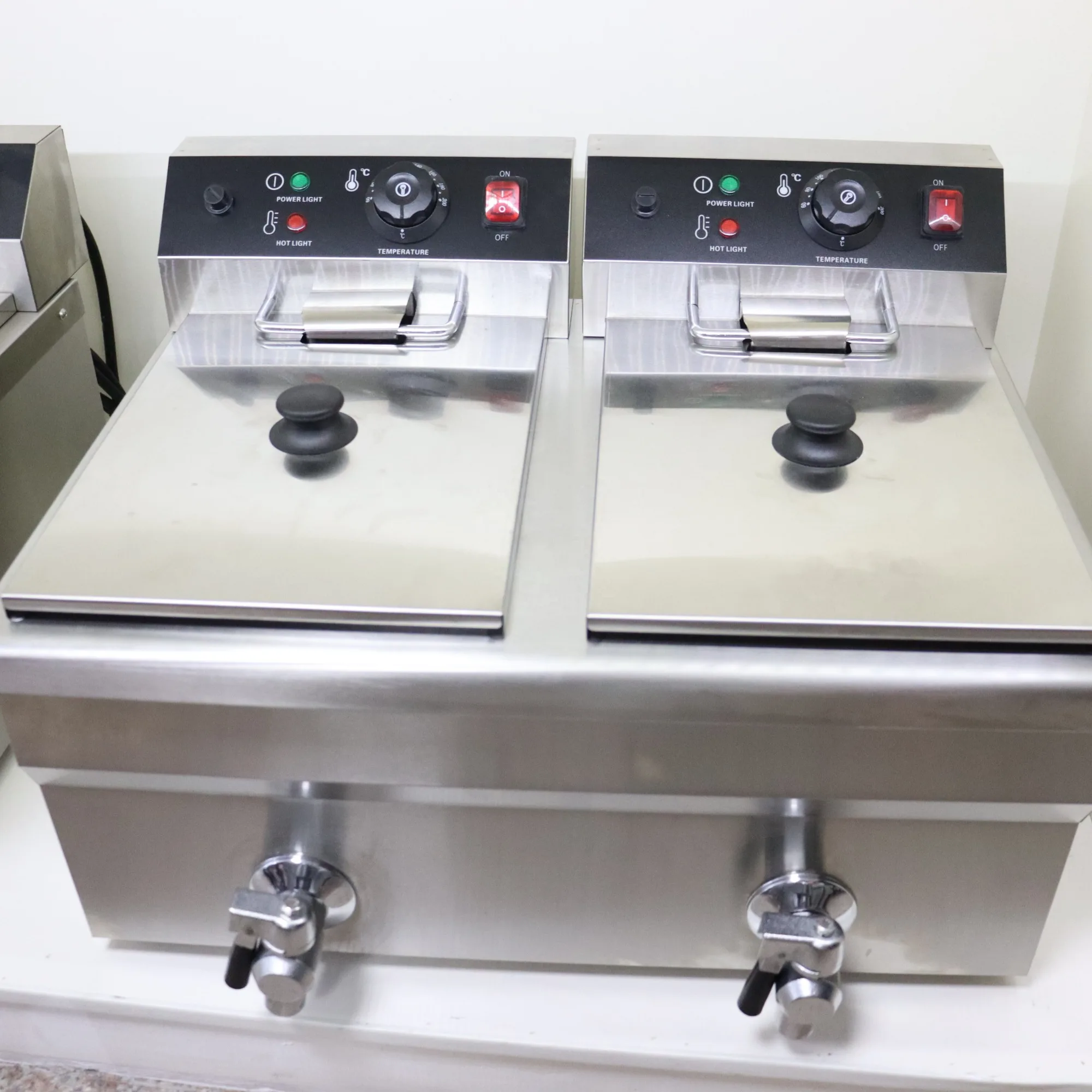 Hot Sales Price Stainless Stee - Commercial Deep Fryer Double Tank 12L review and price