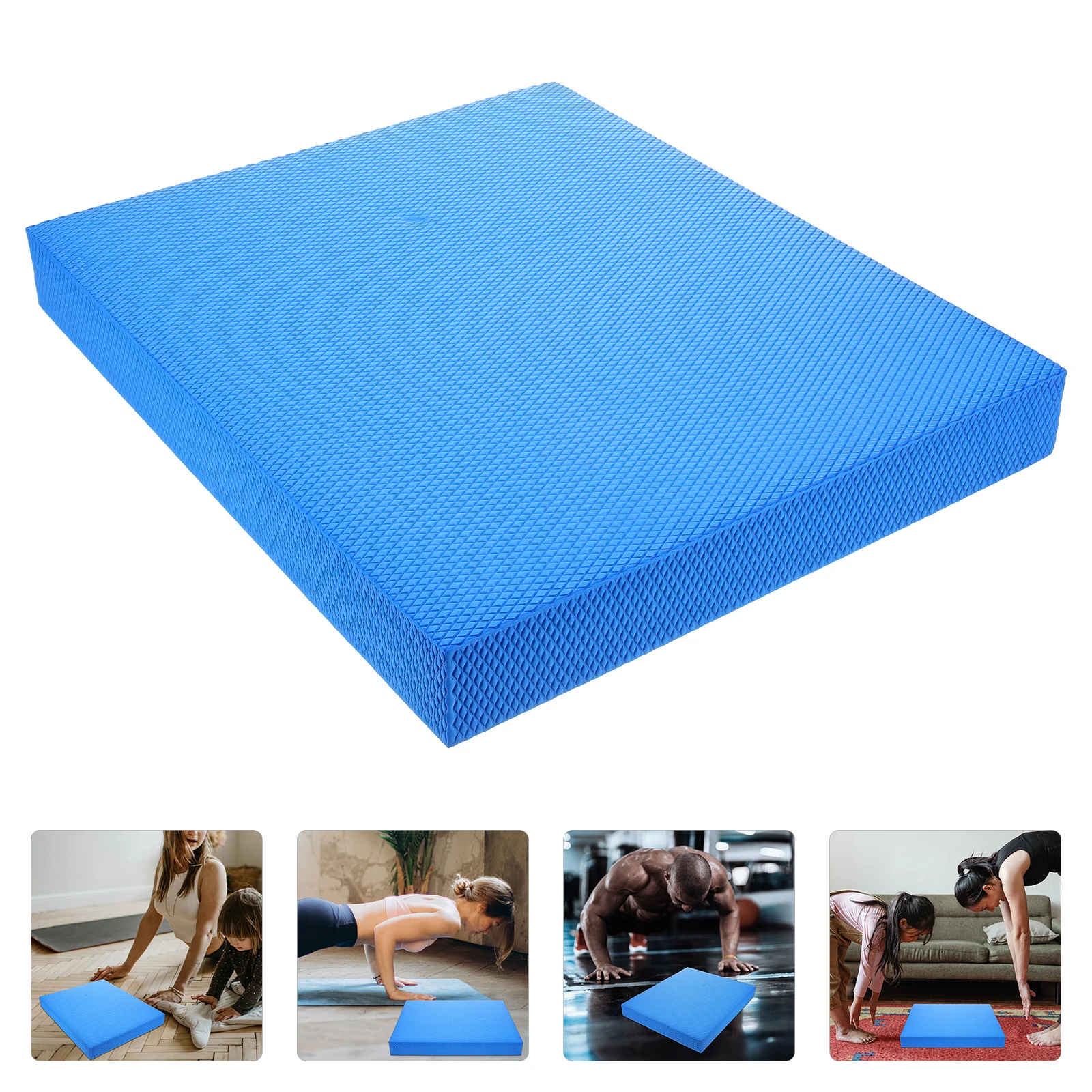 

Thick Comfortable Yoga Kneeling Pad High Rebound Tpe Fitness Non-Slip For Gym Home Outdoor Use Elbow Knee Protector Cushion