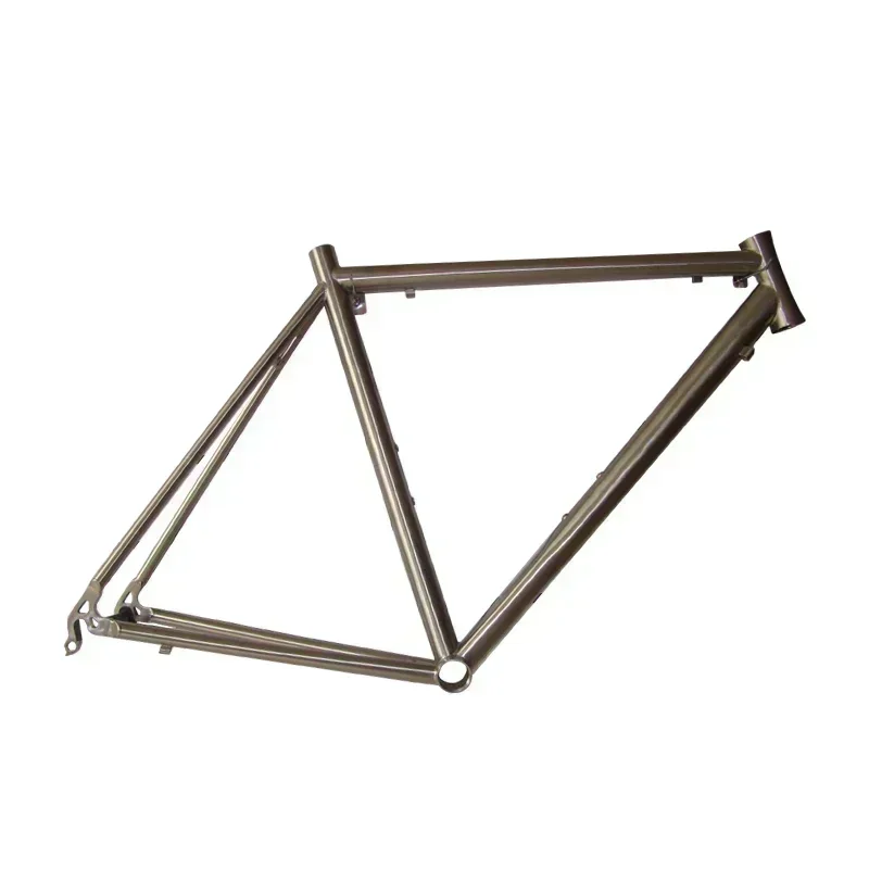 

Titanium alloy frame road bicycle bicycle frame rear fork straight tail 700X25C quick release Hot sales
