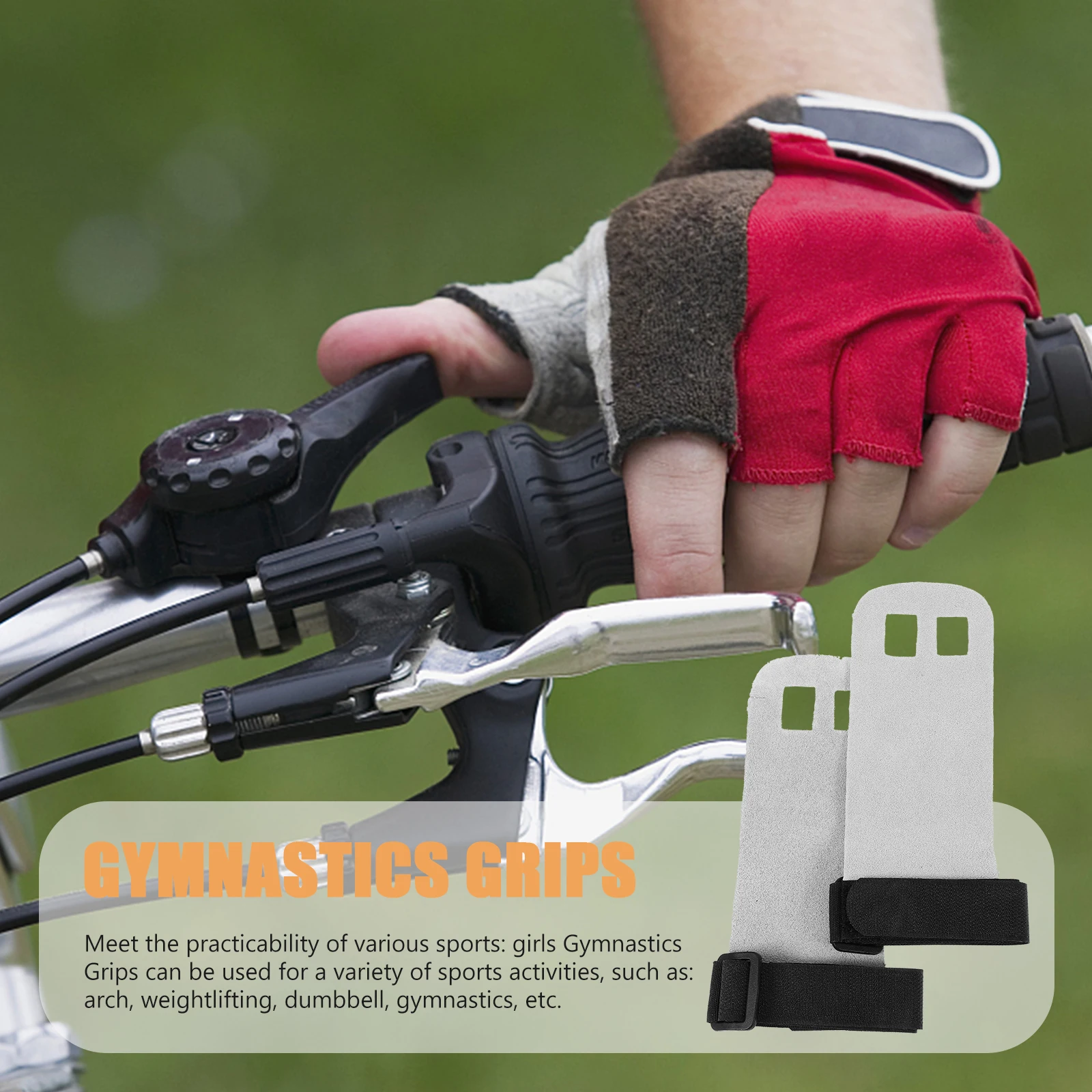 

1 Pair Fitness Gymnastics Grips Wear Resistant Non-Slip Palm Protector For Weightlifting Arch Training Sports Equipment