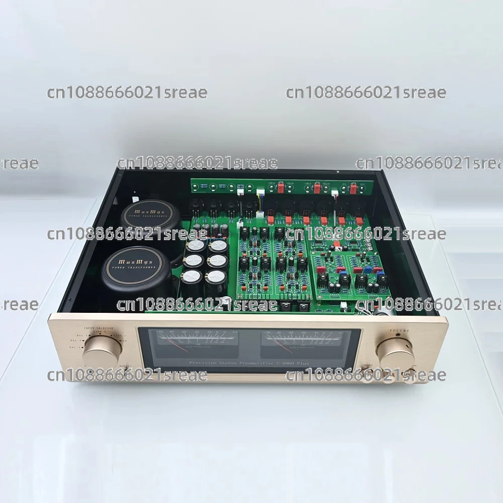 C-2860 Plus Remote Control Balanced Preamplifier Hifi Home Audio Pre Amplifier Full Balance