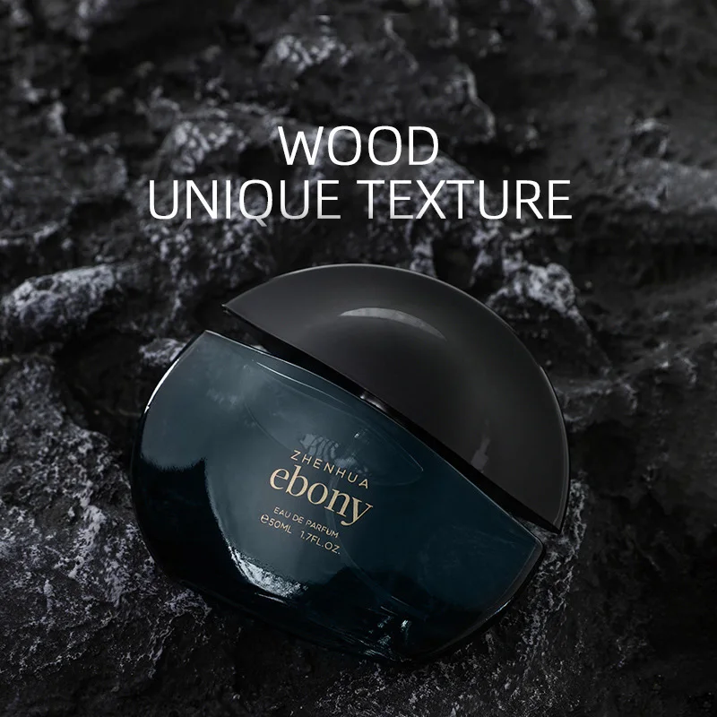 Brand Gift Box Zhenhua Ebony 50ml Women Perfume Essential Fragrance Pheromone Eau De Parfum Men Lasting Scent Wood Tone Toilette