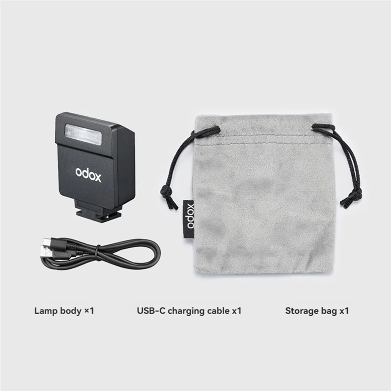 

ABVO-For GODOX IM22 Camera Flash Light Mini Hot Shoe Speedlight 5-Speed Adjustmen Fordslr Camera Ricoh RG3 Photography