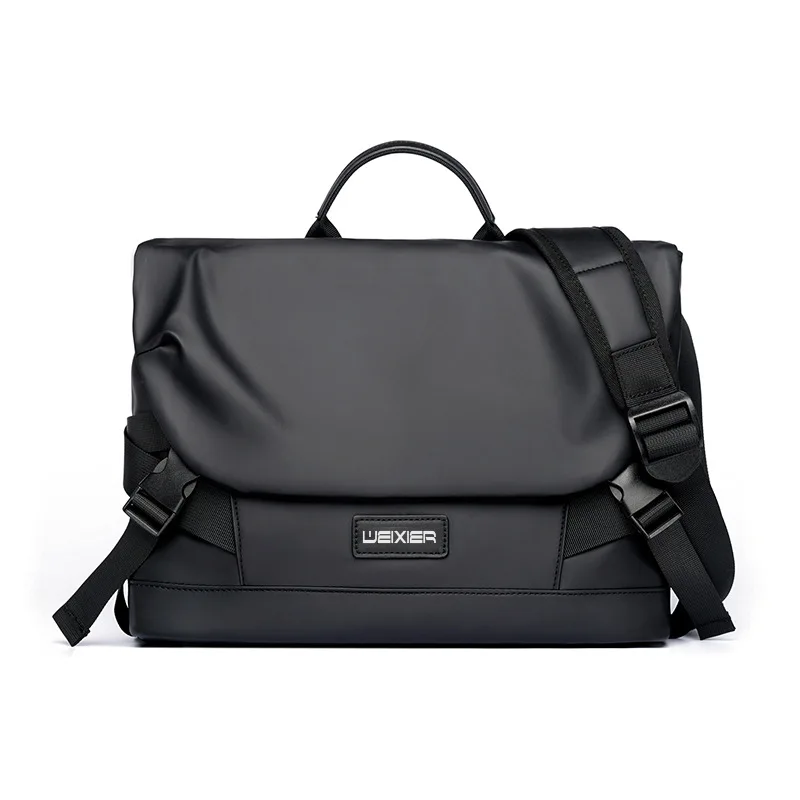 

Black Messenger Bag Men Waterproof Oxford Crossbody Satchels Bags