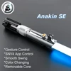 TXQSABER-LEDストリップブレード付きアナキンライトセーバー,スカイウォーカーのコスプレおもちゃ,金属製のハンドル付きの滑らかなスイング,プロのピクセルサウンドボード,snv4 1