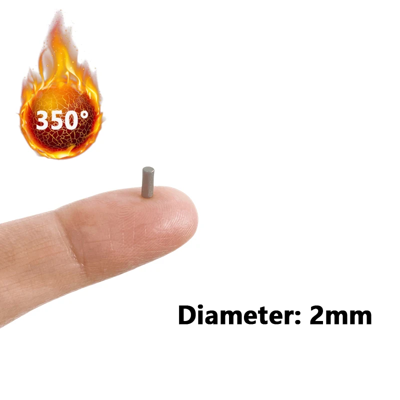 1x2 1x3 1x5 1,5x1 1,5x2 1,5x5 2x1 3x1,5 4x1,5 4x20 mm 350°C Hochtemperatur-Büromagnethaken für Kühlschränke – Detail 8