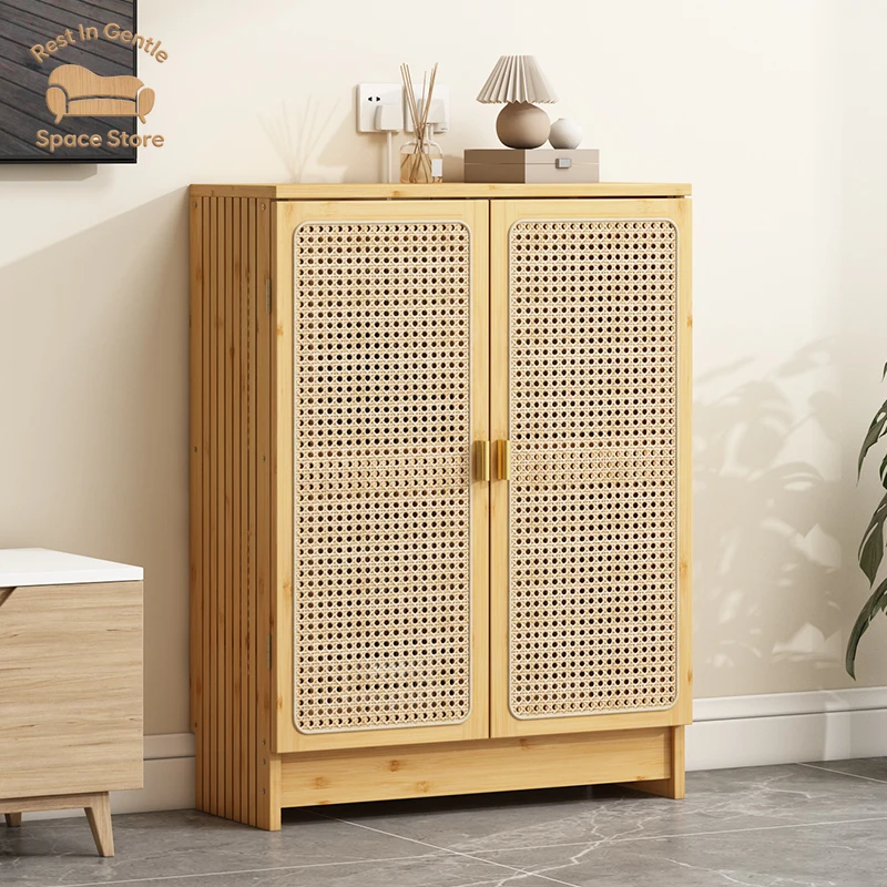Multimedia router storage box rack, non-punching weak current cabinet socket hub storage box floor rack