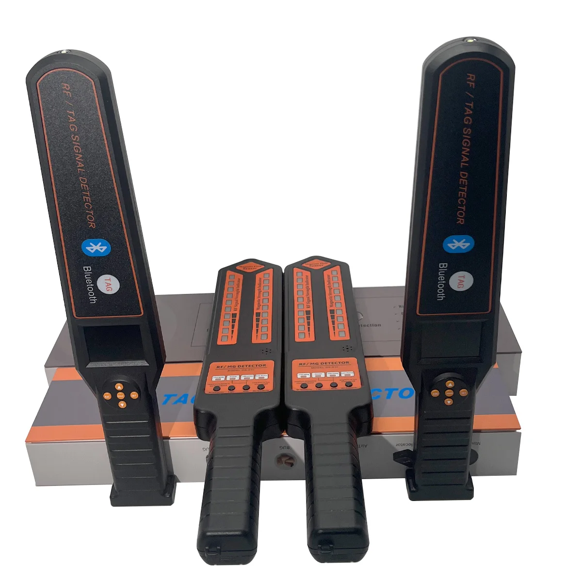 

LCD Display RF Signal Analyzer, Shows Real-Time dBm Strength & 60s History Graph for Precise Location of Hidden Transmitters.