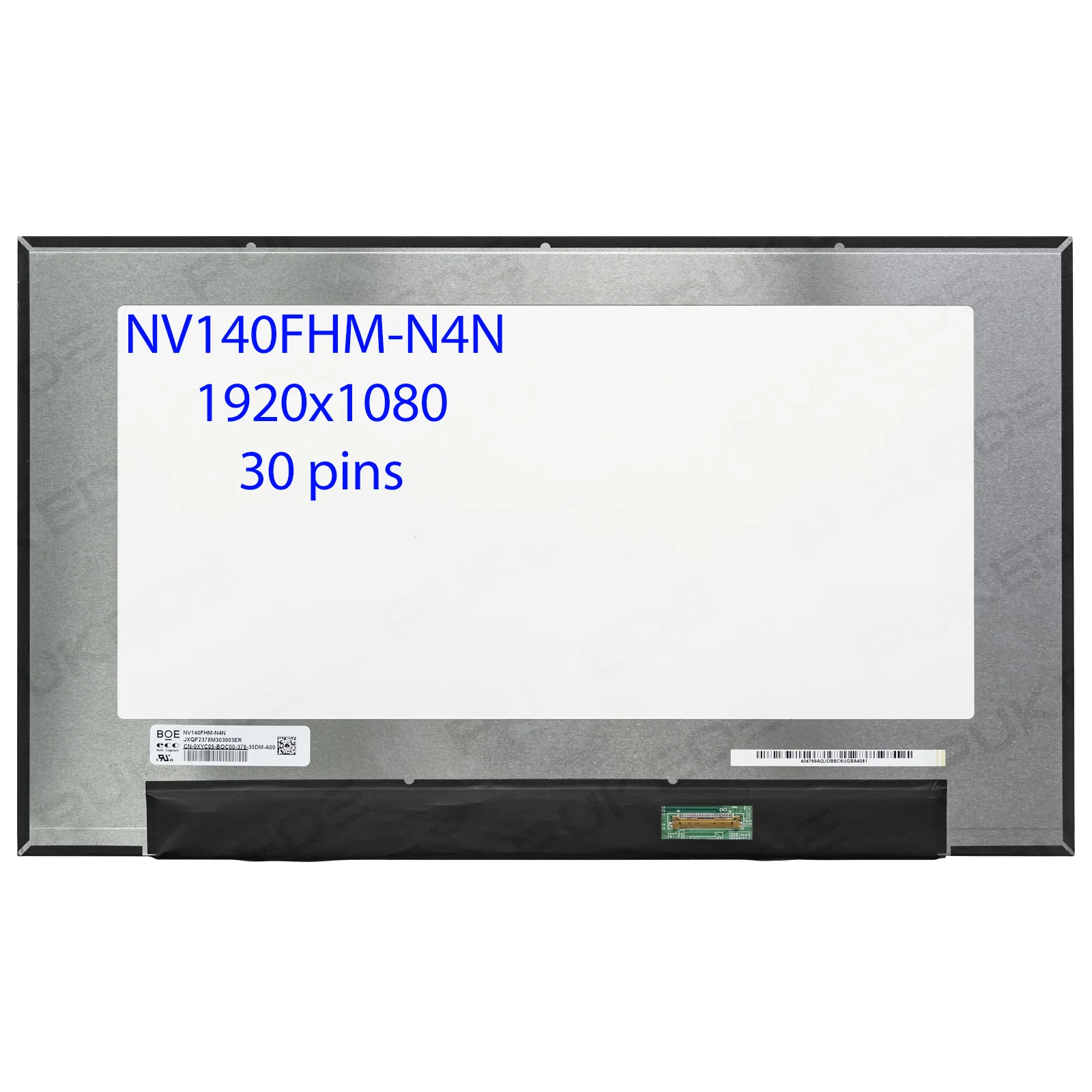 

14.0" IPS Laptop LCD Screen NV140FHM-N4N NV140FHM-N4T LP140WFA-SPM1 for Dell Latitude 5400 5410 5420 3420 FHD 1920x1080 30pin