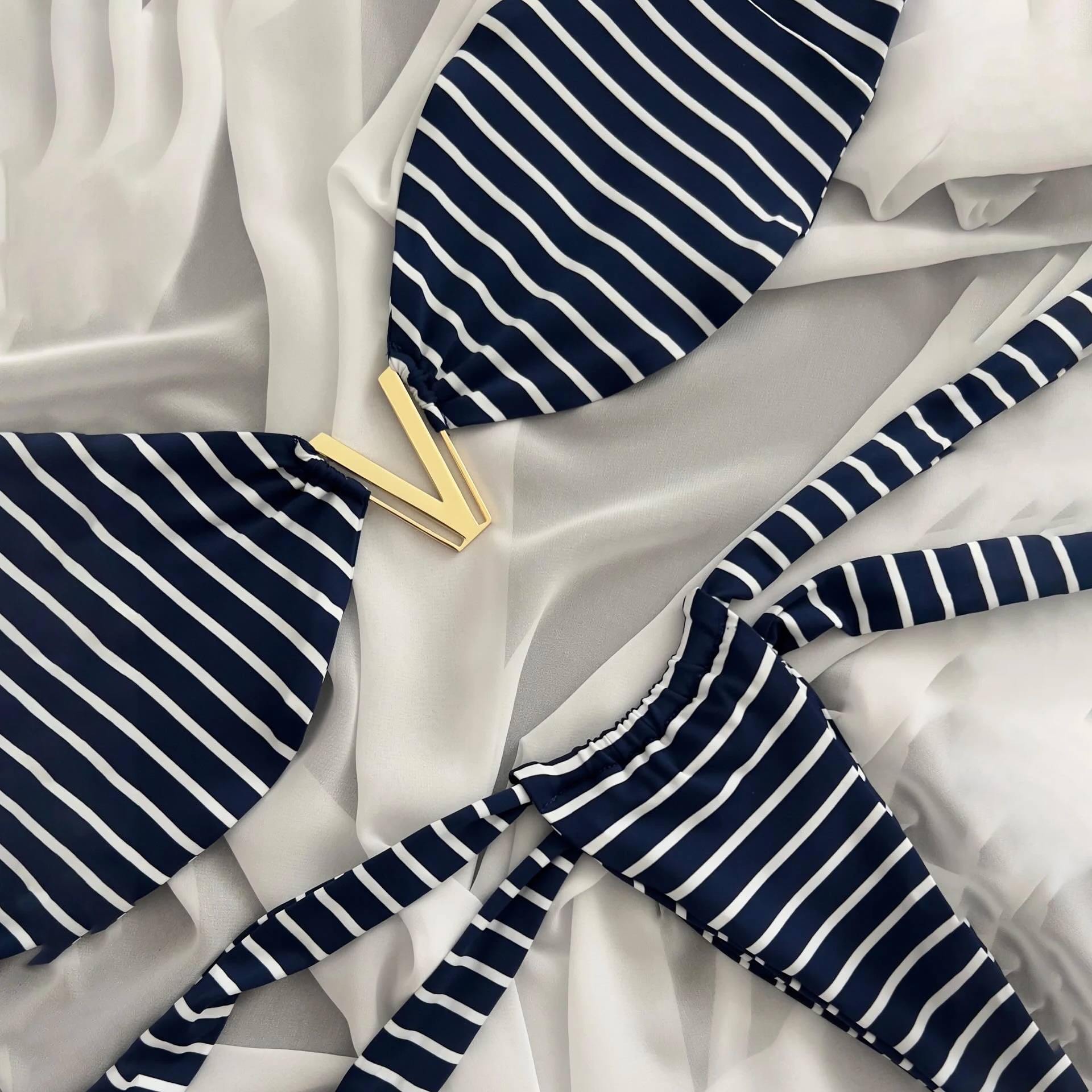 

Micro Bikini 2025 Sexy Swimsuit Women Swimwear Push Up Brazilian Bikini Set Print Biquini Halter Beachwear Female V Bathing Suit