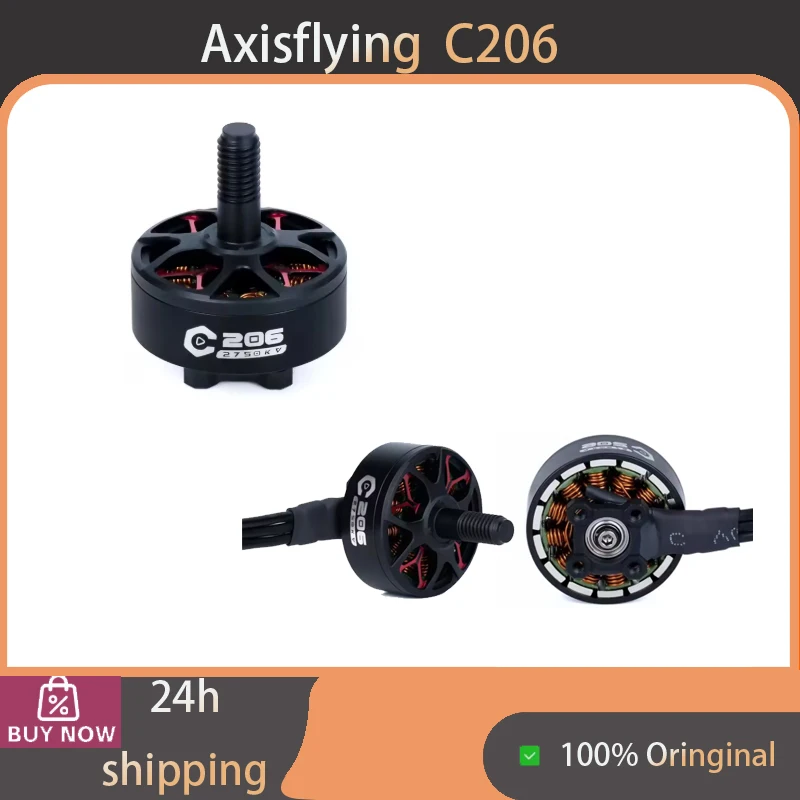 Axisflying C206 2006 Brushless Motor 2750KV for Manta 36 FPV Drone Cinewhoop Cinematic Freestyle