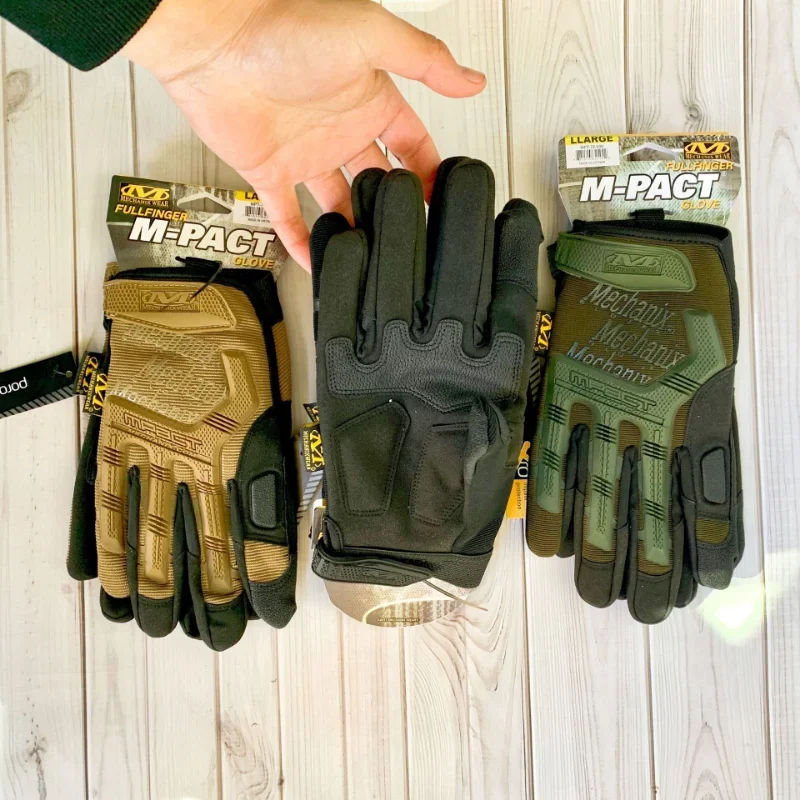 Gants en microcarence pour hommes et femmes, entraînement au combat tactique en plein air, moto anti-coupure, écran tactile complet des doigts