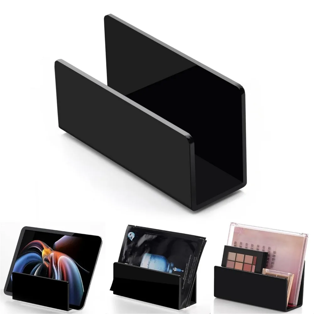 Different Colors Acrylic Mail Holder Acrylic 17.5 X 5.5 X 10cm Letter Organizer Stand Mail Sorter Letter Stand Desk Organizing