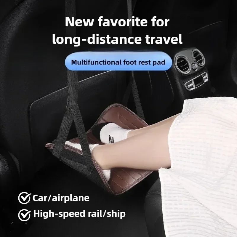 Kids Legs Rest Pads Car Back Row Seat Foot Holds Children's Legs Holding The Foot Stool Tour Rest Long-distance Foot Hold Mats