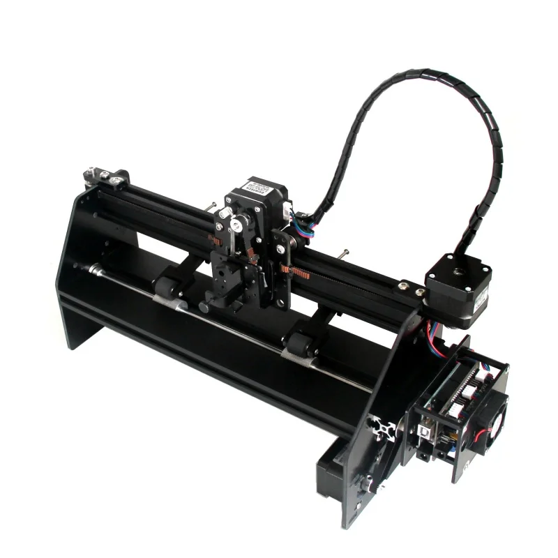 Roller Type Belt Pulley Pen Drawing Robot Machine Lettering Plotter ForSketching Writing RPP-UNO Motherboard Control By Computer