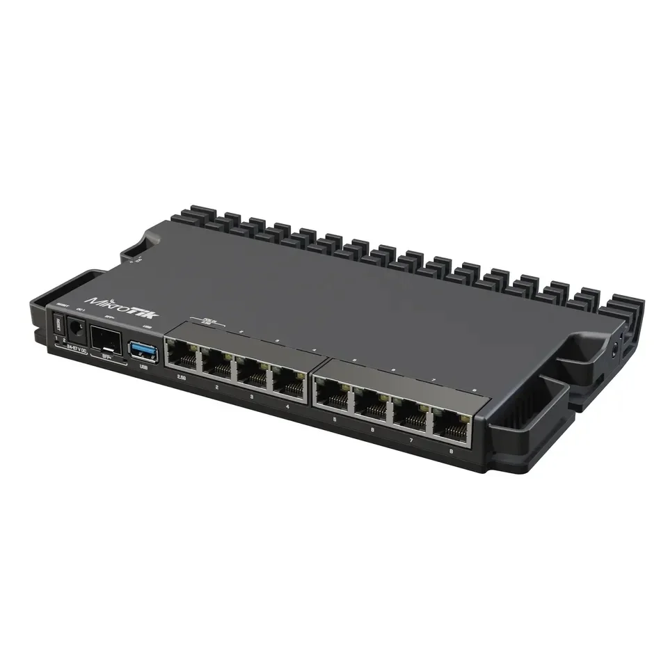 BRMC RB5009UG+S+IN 1G and 2.5G Ethernet 10G SFP+ Cage SFP+ USB 3.0 RB5009UG S IN PoE Enterprise Router