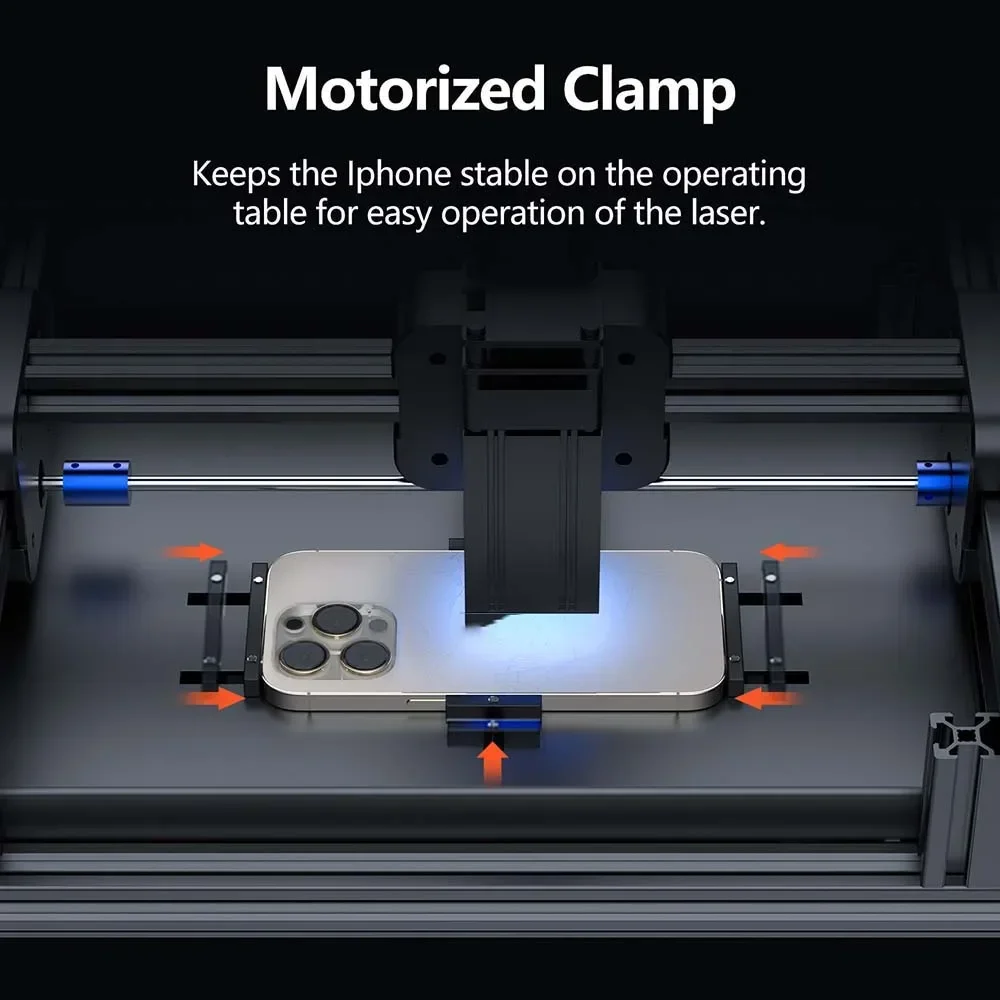 SRWOR V2 Mini Laser Machine for IP Rear Housing Back Glass Separating Remove Glue Removal Repair Laser Machine