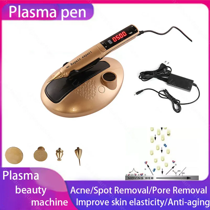 

Portable plasma pen improves acne skin removes wrinkles and facial spots plasma beauty device