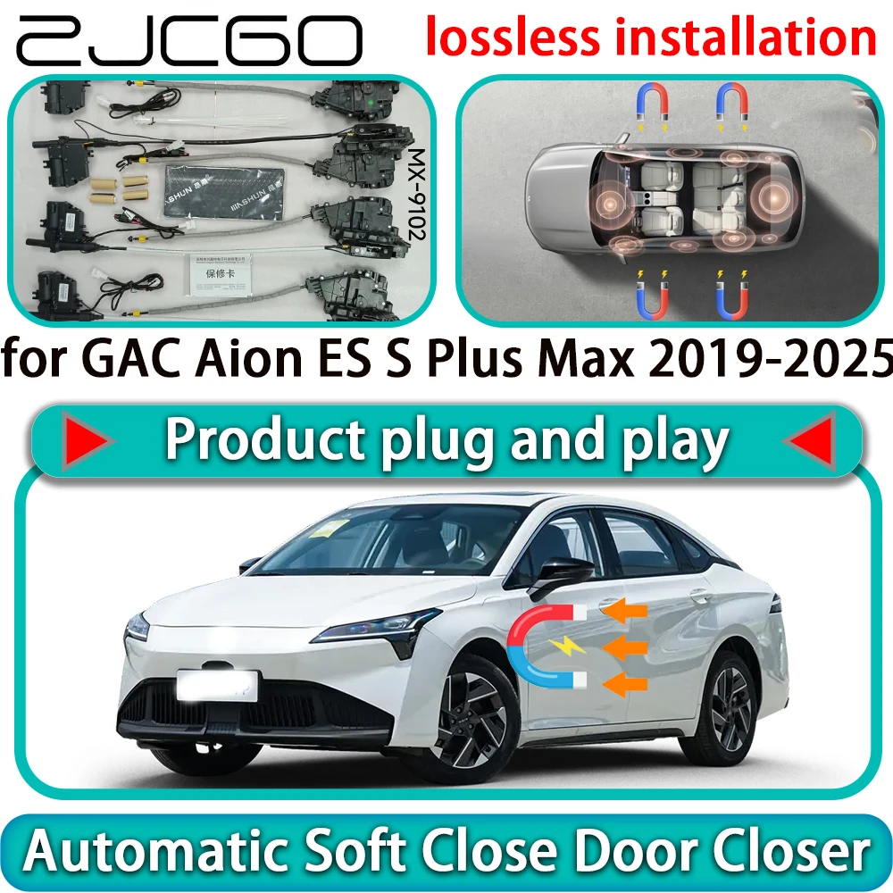 

for GAC Aion ES S Plus Max 2019-2025 OEM Auto Pull Car Soft Close Door Kit Power Latch Electric Door Catch Soft Closing Assist