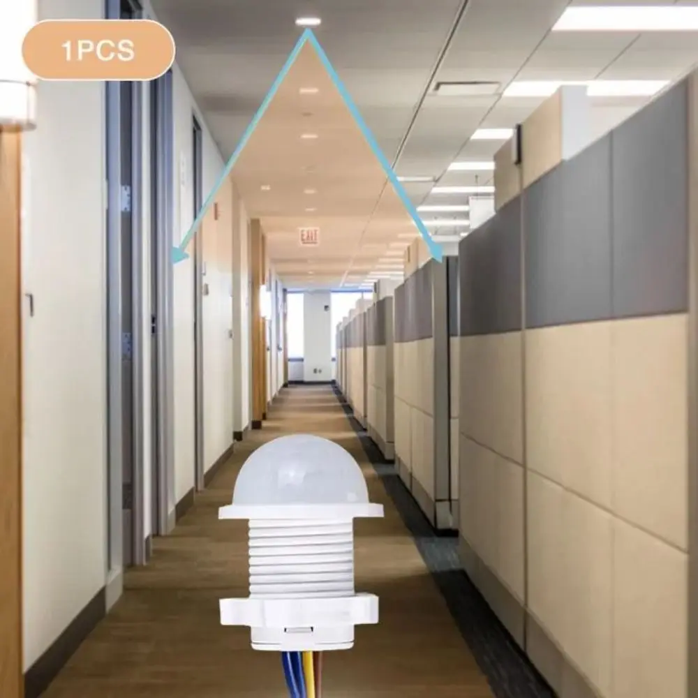 Wide Voltage Compatible Smart Motion Sensor Switch Dual Sensing Technology Embedded Design Embedded Motion Sensor