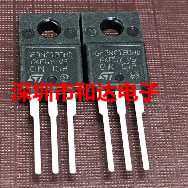 10pcs GF3NC120HD STGF3NC120HD F 1200V 6A