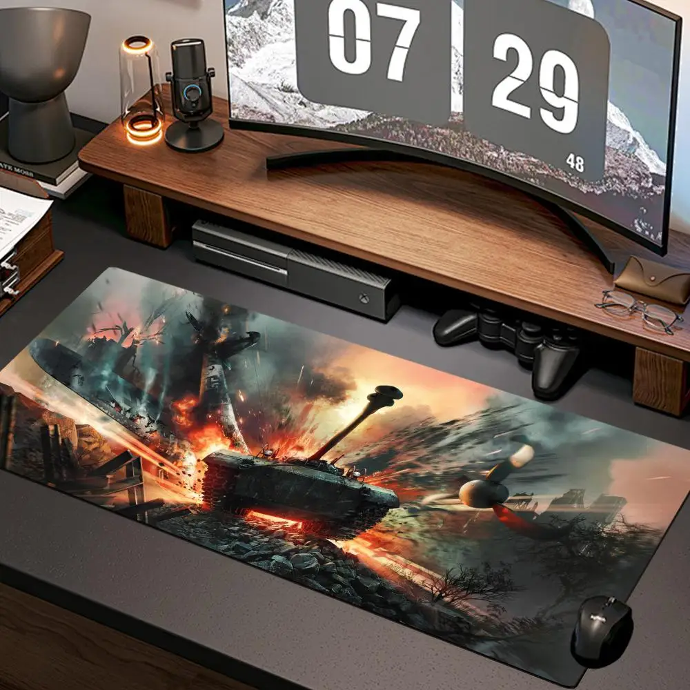 game War Thunder Mouse Pad New Computer Home Mousepad XXL Desk Mats Natural Rubber Office Anti Slip Gaming Accessories pad