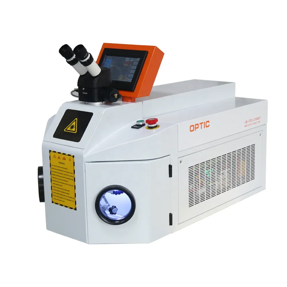 Portable gold silver laser welding machine 200w laser soldering machine for Jewelry