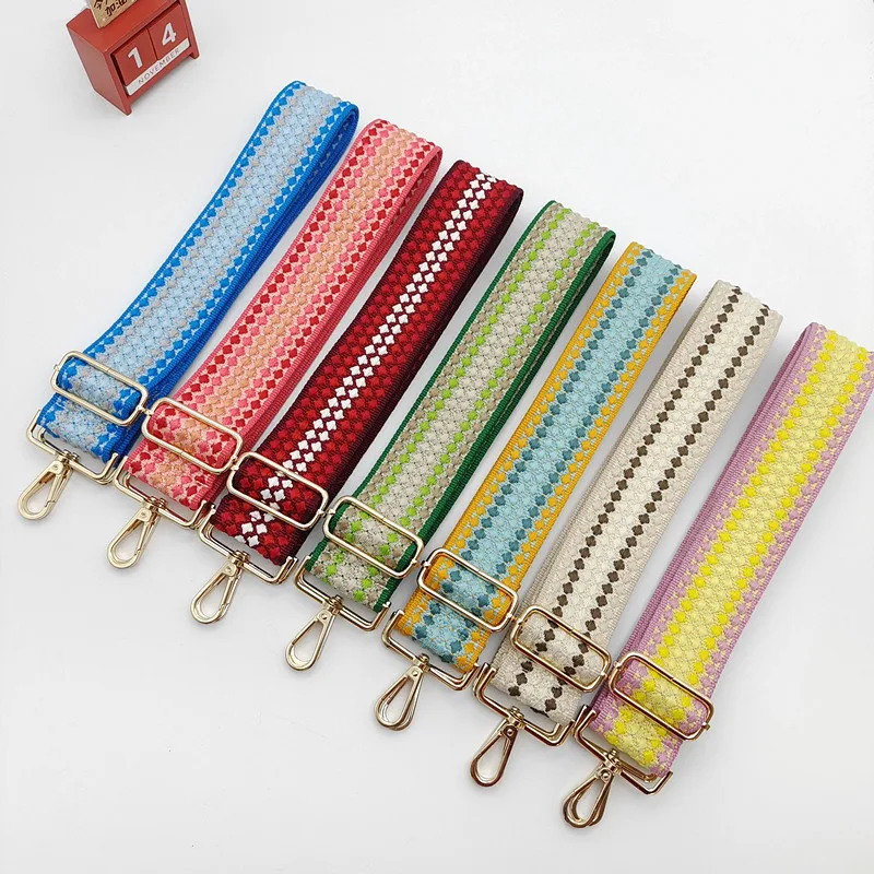 New Thickened Webbing Bag Accessories One Shoulder Crossbody Long Shoulder Strap Adjustable Strap Versatile Replacement Strap