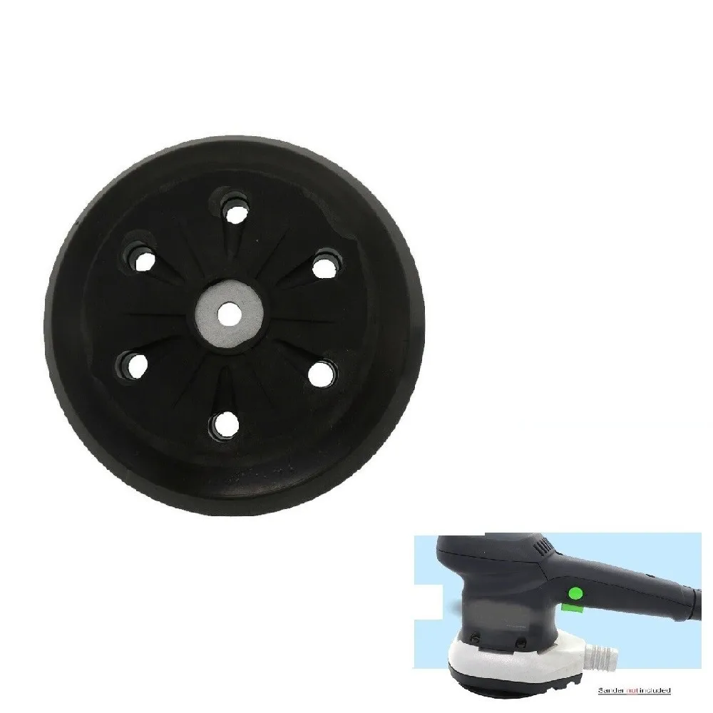 6 Inch 6 Hole Soft Foam Interface Backing Pad For SX E 425 XL SXE 450 TurboTec Electric Sander Polishing Disc Sanding Accessorie