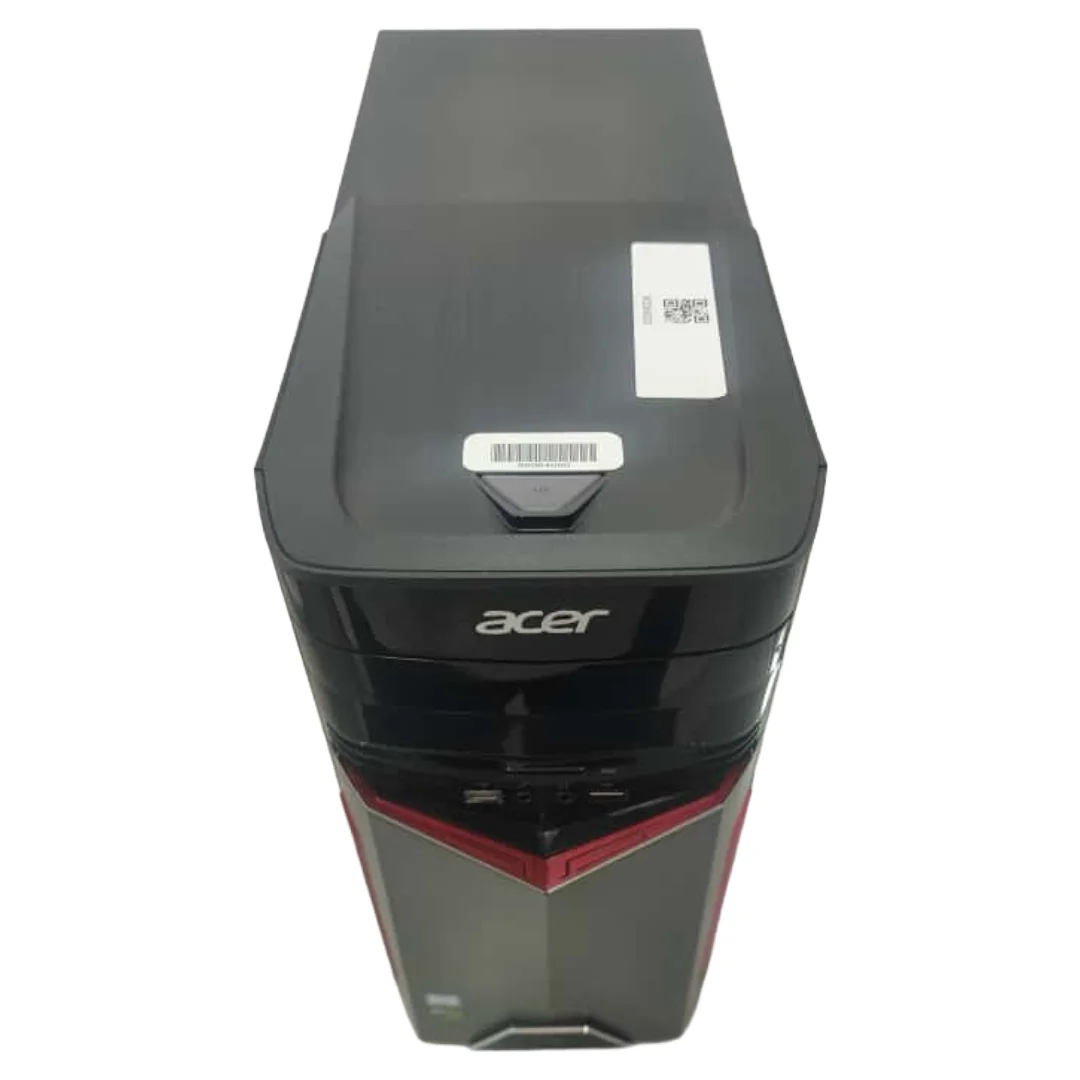 سطح المكتب ACER GAMER GX-783 CORE I7 7700 SSD 512 جيجابايت 4 جيجابايت رام NVIDIA GEFORCE GTX 1060 6 جيجابايت VRAM - WIN11 PRO - MT #5