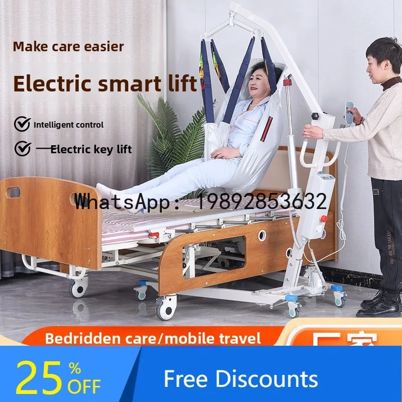 XL Multifunctional Electric Lift for Elderly Care and Disabled Patients, Bedridden Patient Lifter and Hoist