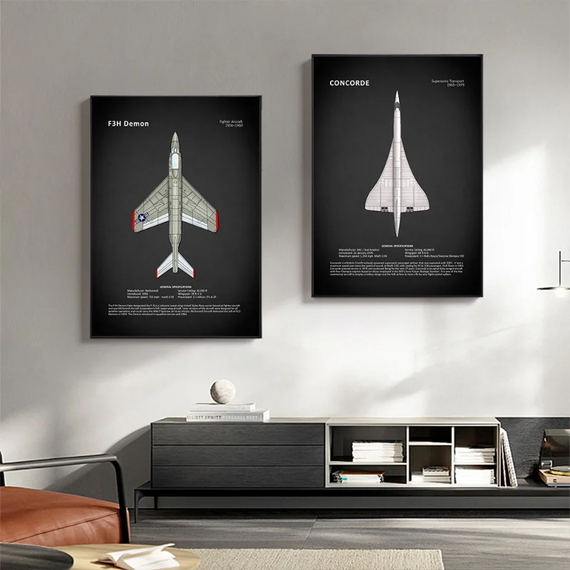 Eurofighter Typhoon The Lancaster Bomber Poster Printing, Hanging Picture Home Decoration Wall Art, Modern Mural Frame