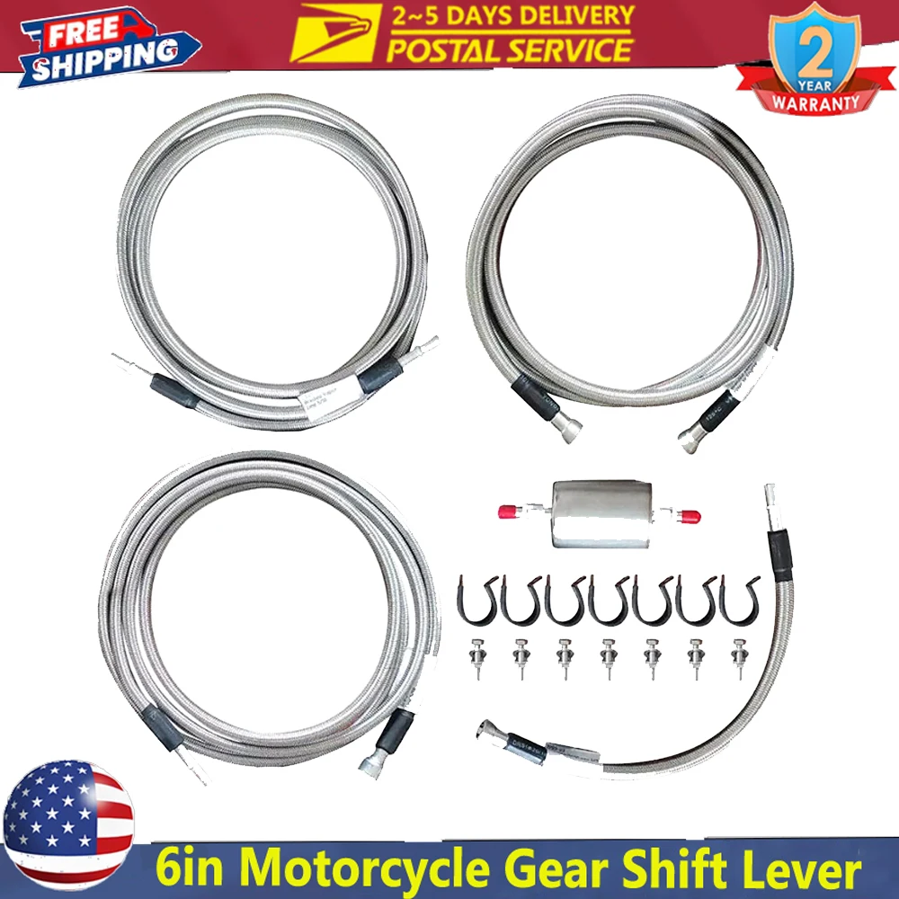 

High Quality Car Accessories Braided Fuel Hose Kit Line Quick Fix Kit For 1999-03 Silverado Sierra V8 Gas Flex Ext Cab