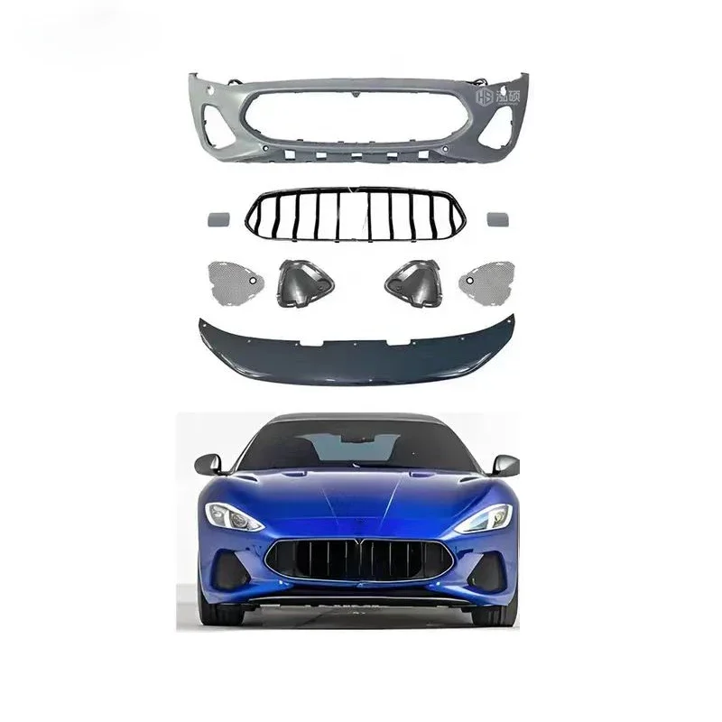 bumper for Maserati GranTurismo GT GTS front bumper rear diffuser fenders and side skirts for Maserati GT