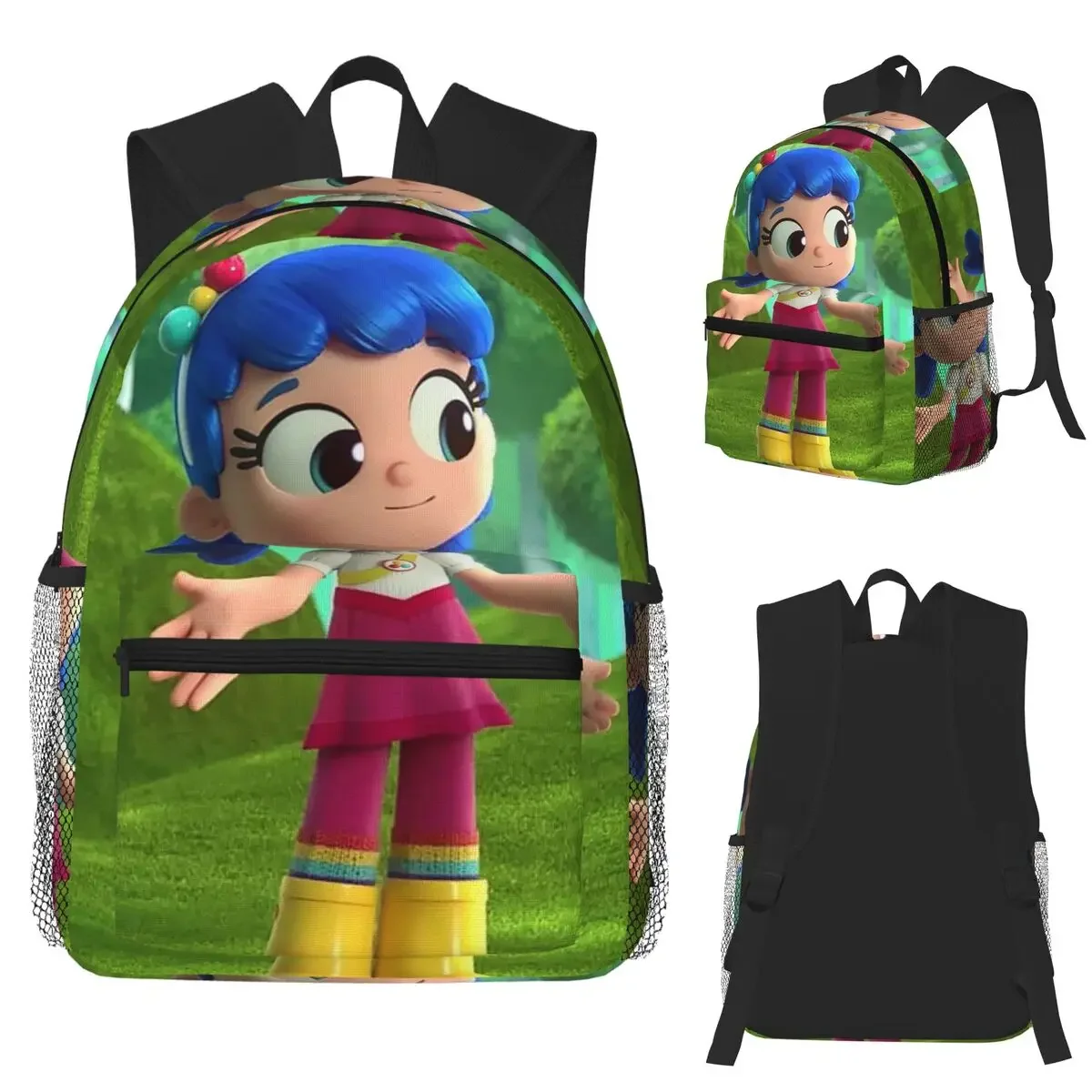 

True And The Rainbow Kingdom Student Backpack School Bag Hiking Travel Daypack for Boys Girls Fashion Bookbag Shoulder Bags