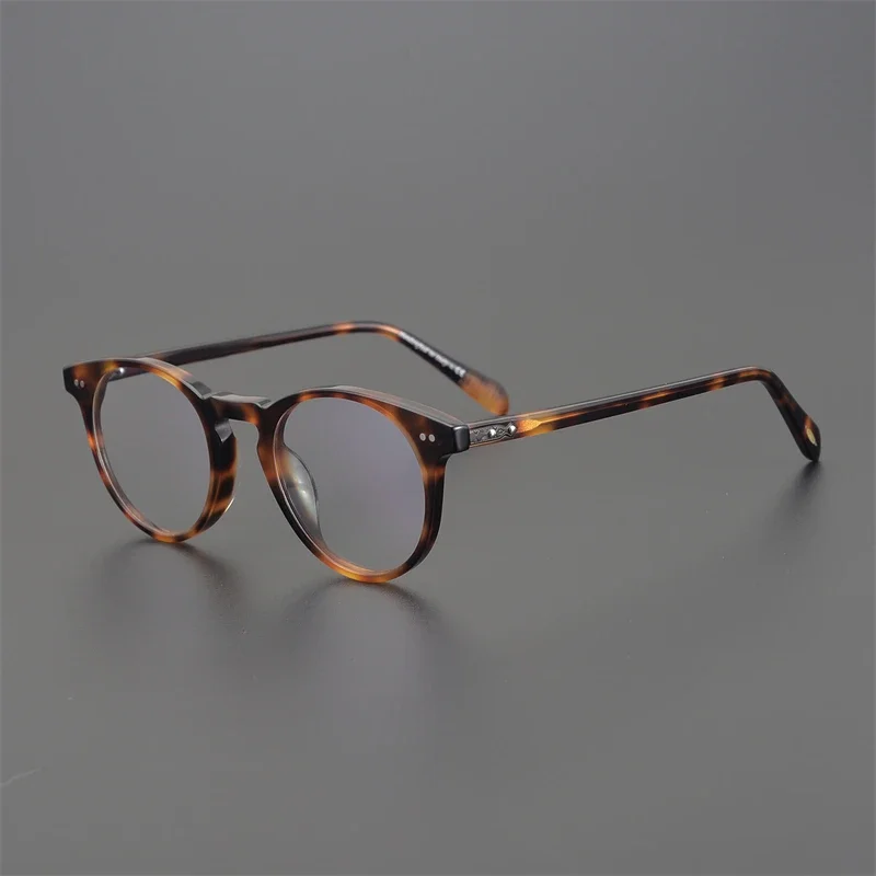 Round Style Optical Glasses OV5256 Myopia Reading Glasses Frame Men Women Sir O'malley Retro Eyeglasses Frame Prescription Glass