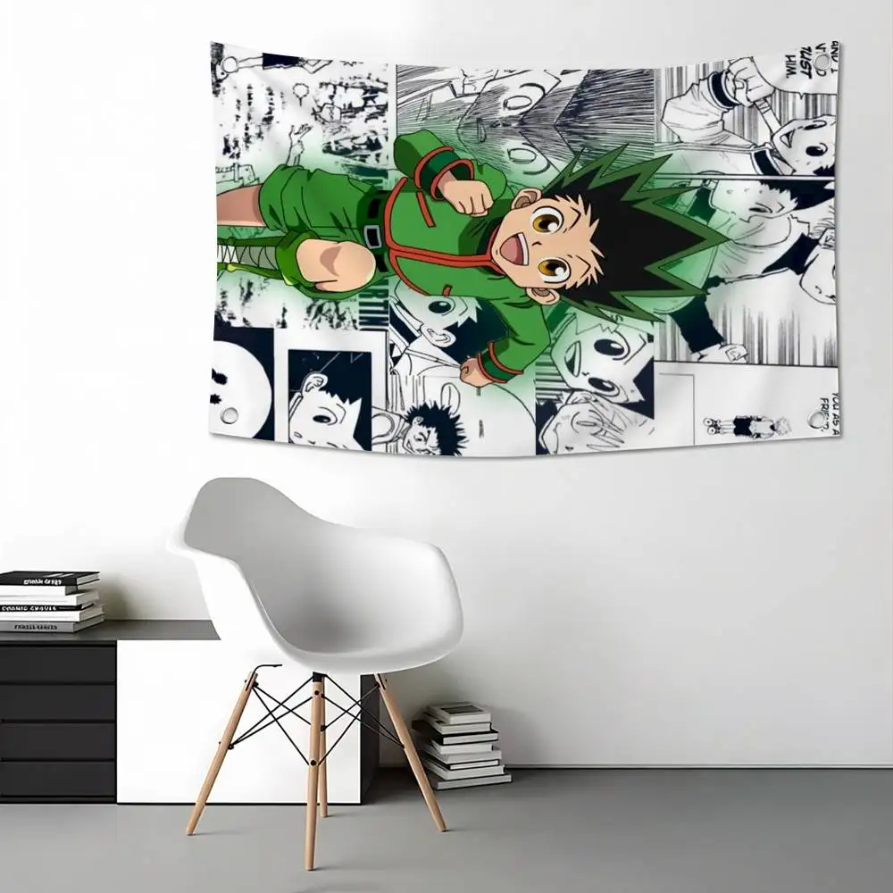 G-Gon Freecss Hunter x Hunter Flags for Bedrooms Home Decor Items Outdoor Decors Garage Decoration Flaga