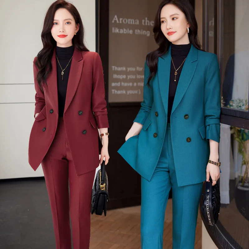 High-Grade Suit Jacket for Women Spring and Autumn 2023 New Professional Temperament Goddess Fan High-End Overalls Suit Suit