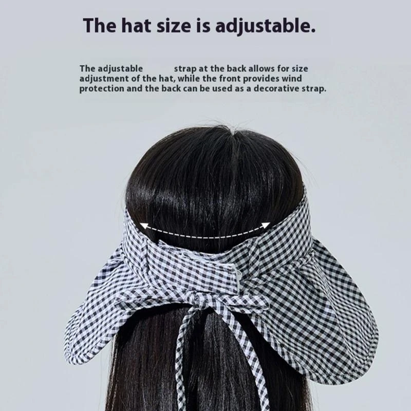 

Summer Stylish Lightweight Adjustable Wide Brims Hat For Women Comfortable Empty