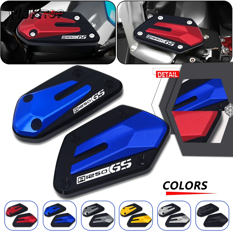 

Motorcycle CNC Front Brake Clutch Fluid Reservoir Cover Oil Cup Cap For R1250GS HP ADV R1250RS R1250RT 2018-20 21 2022 2023 2024