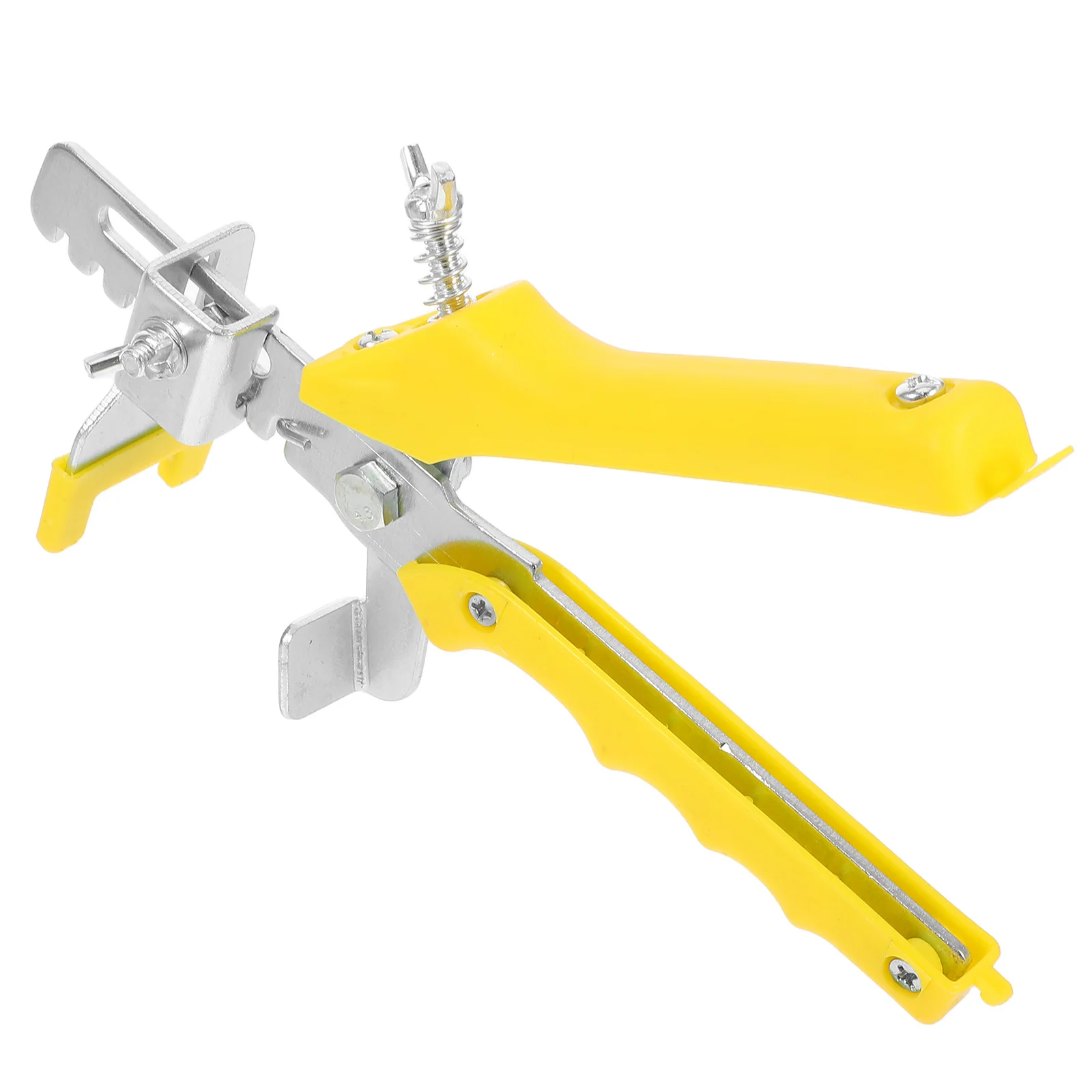 Tile Positioning Leveler Yellow Practical Tile Correction Leveler Portable Household Tool for Crack-Free Flat Surface and
