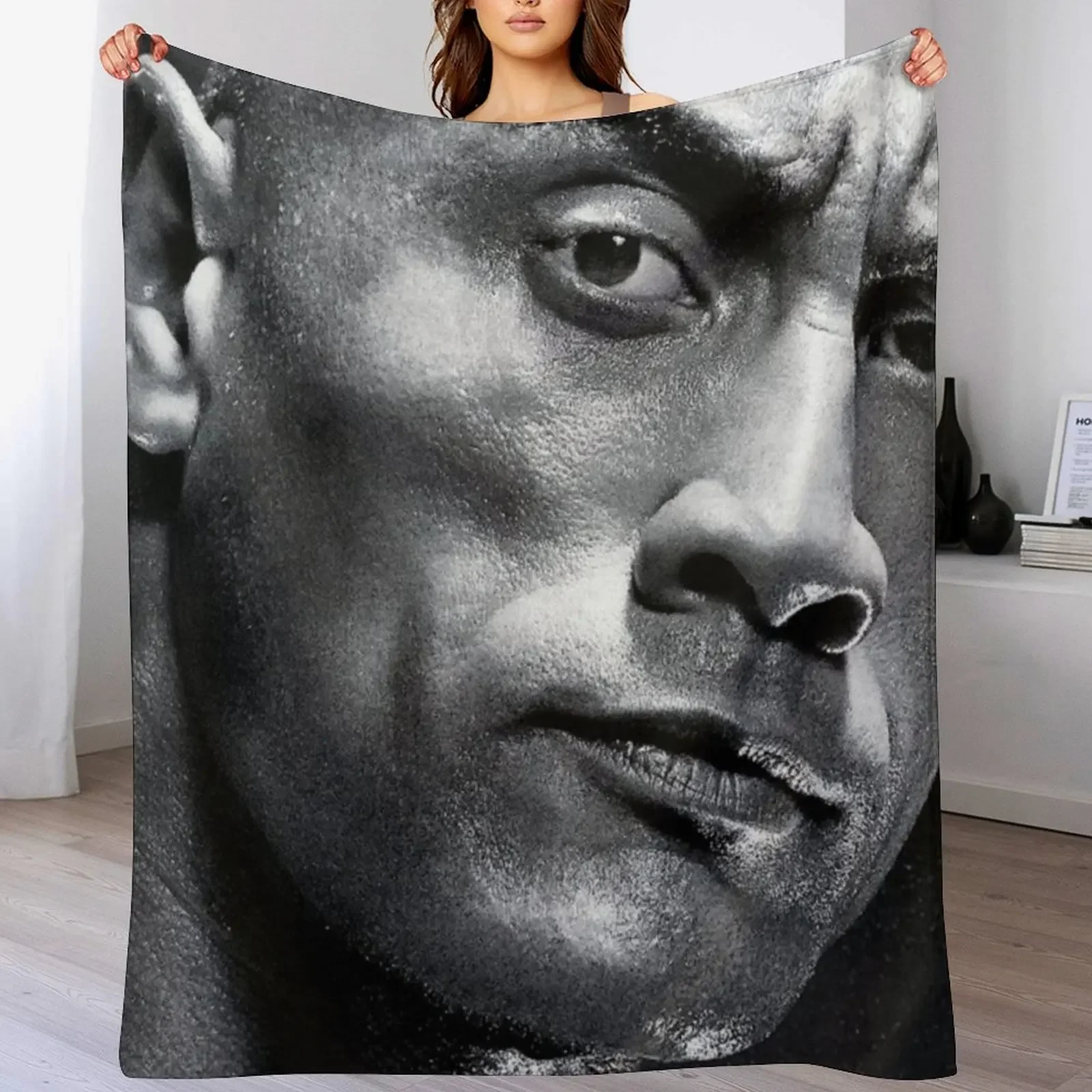 

dwayne the rock johnson Throw Blanket Giant Sofa wednesday Soft Beds Decorative Beds Blankets