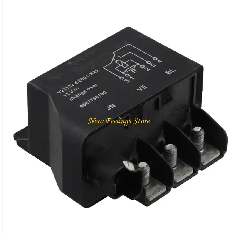 

J6BF Автомобильный аксессуар для реле C5 1.8T вентилятора Easy Установка 658830 9687798780.