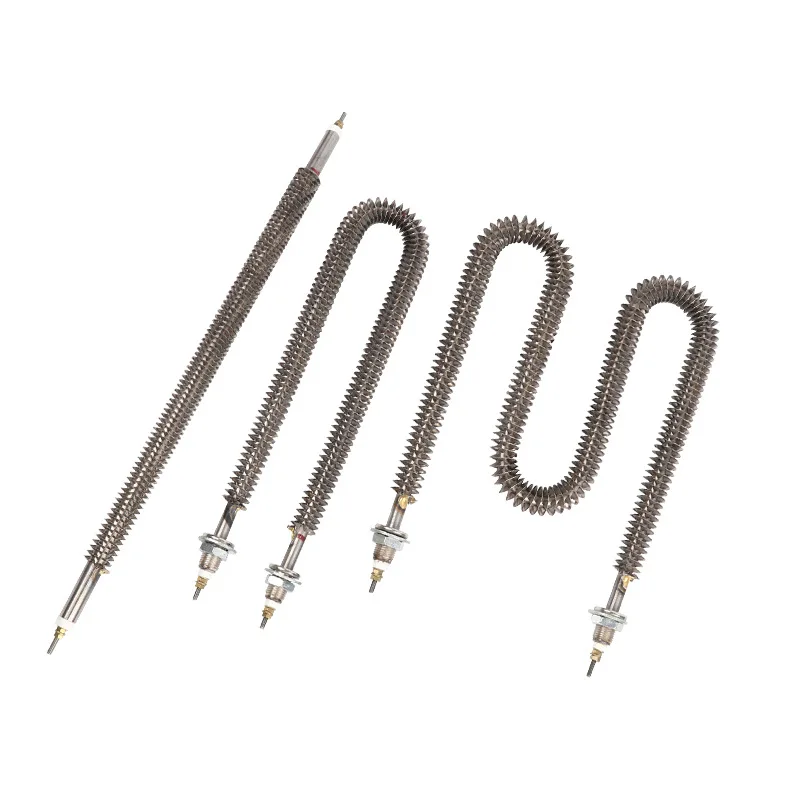Stainless Steel U/W/I-shape Air Fin Heater Element SS304 Tubular 30W-3000W Multi-Voltage for Egg Incubation Room