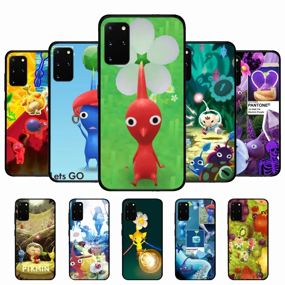 PIKMIN 4 Phone Case For Samsung S 9 10 20 21 22 23 30 23plus lite Ultra FE S10lite Fundas