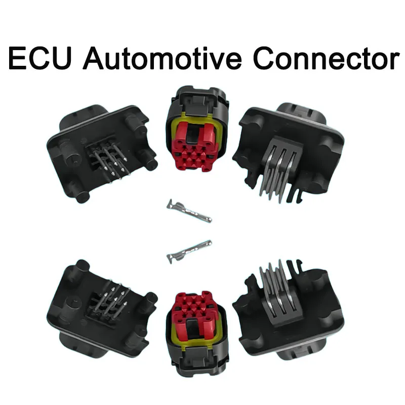 

1PCS 8Pin ECU Controller Connector AMPSEAL 776228-1 770680-1 Male Header PCB Mount Plug For Automotive Wiring Harness