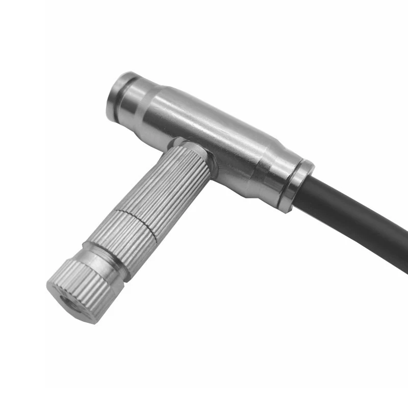10 Pcs High Pressure Misting Nozzles 0.1MM-0.6MM Garden Water Spray Nozzles for Humidification - Efficient Fogging in Garden
