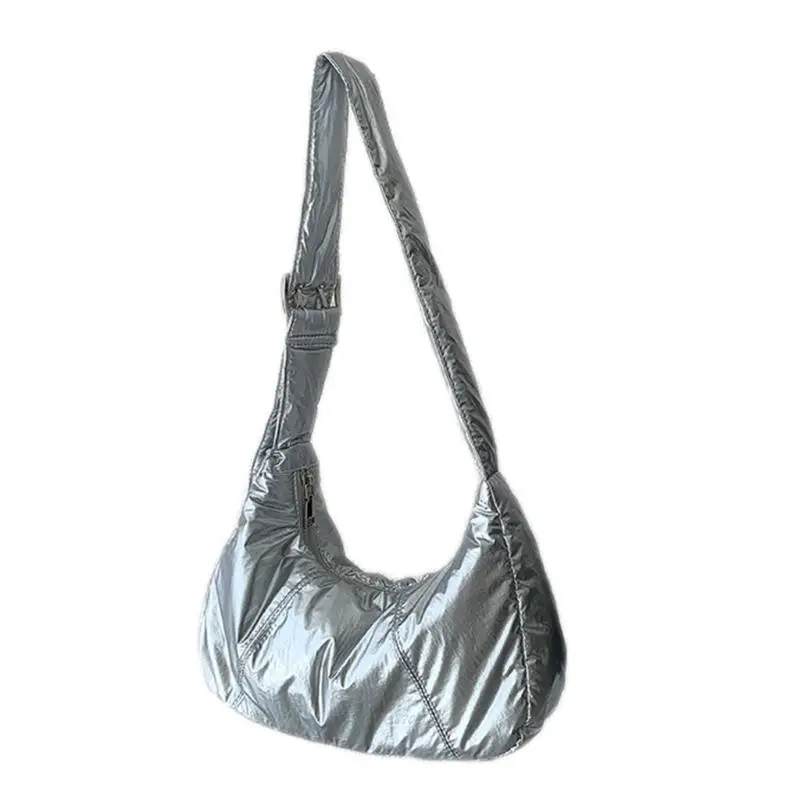 X5XA Fashionable PU Bag for Women Men Stylish Crossbody Bag Casual Shoulder Bag with Adjustable Strap Fashionable