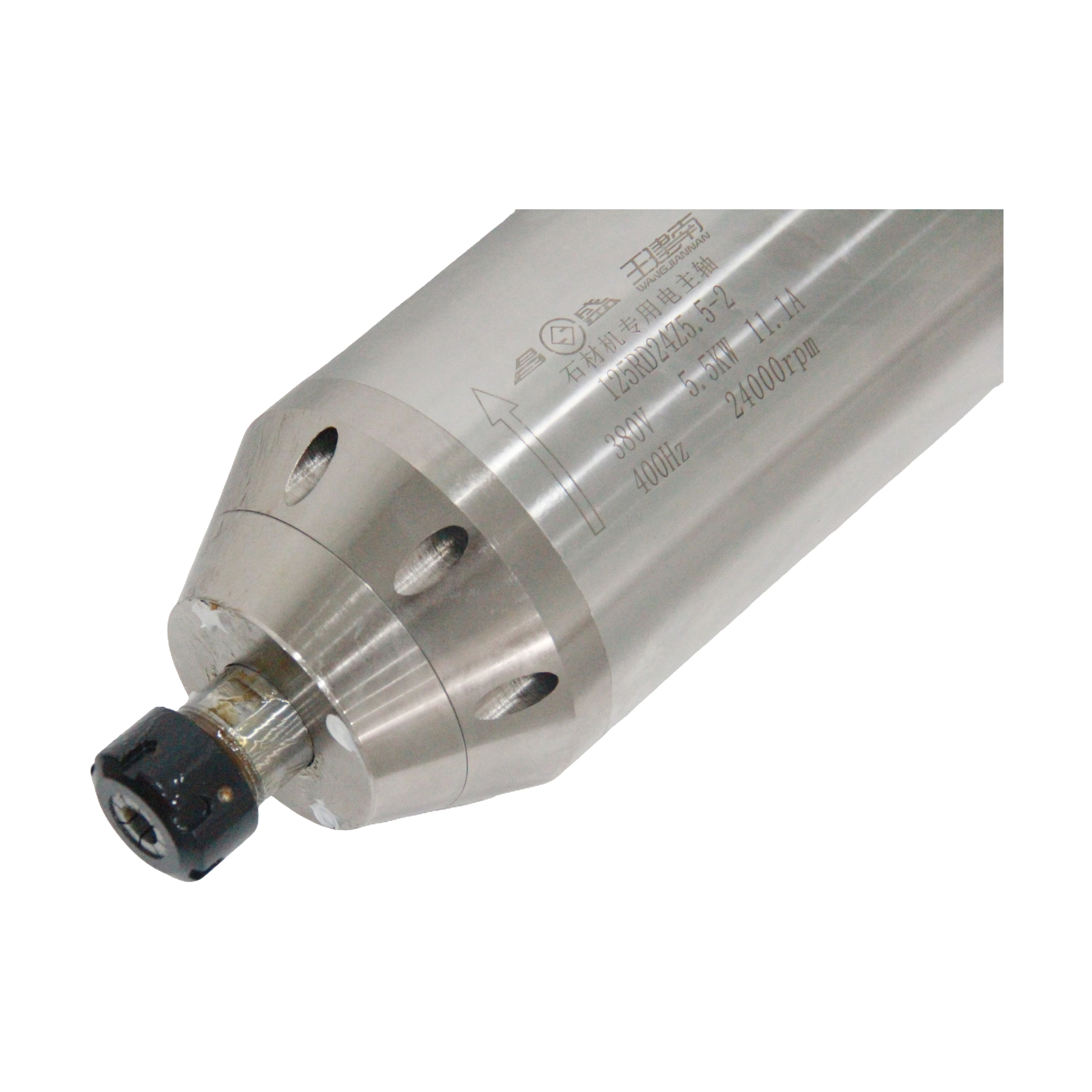 5.5KW ER25 High Speed CNC Machine Tool Spindle Water Cooled for Stone and Metal High-precision Machining Grinding  Engraving